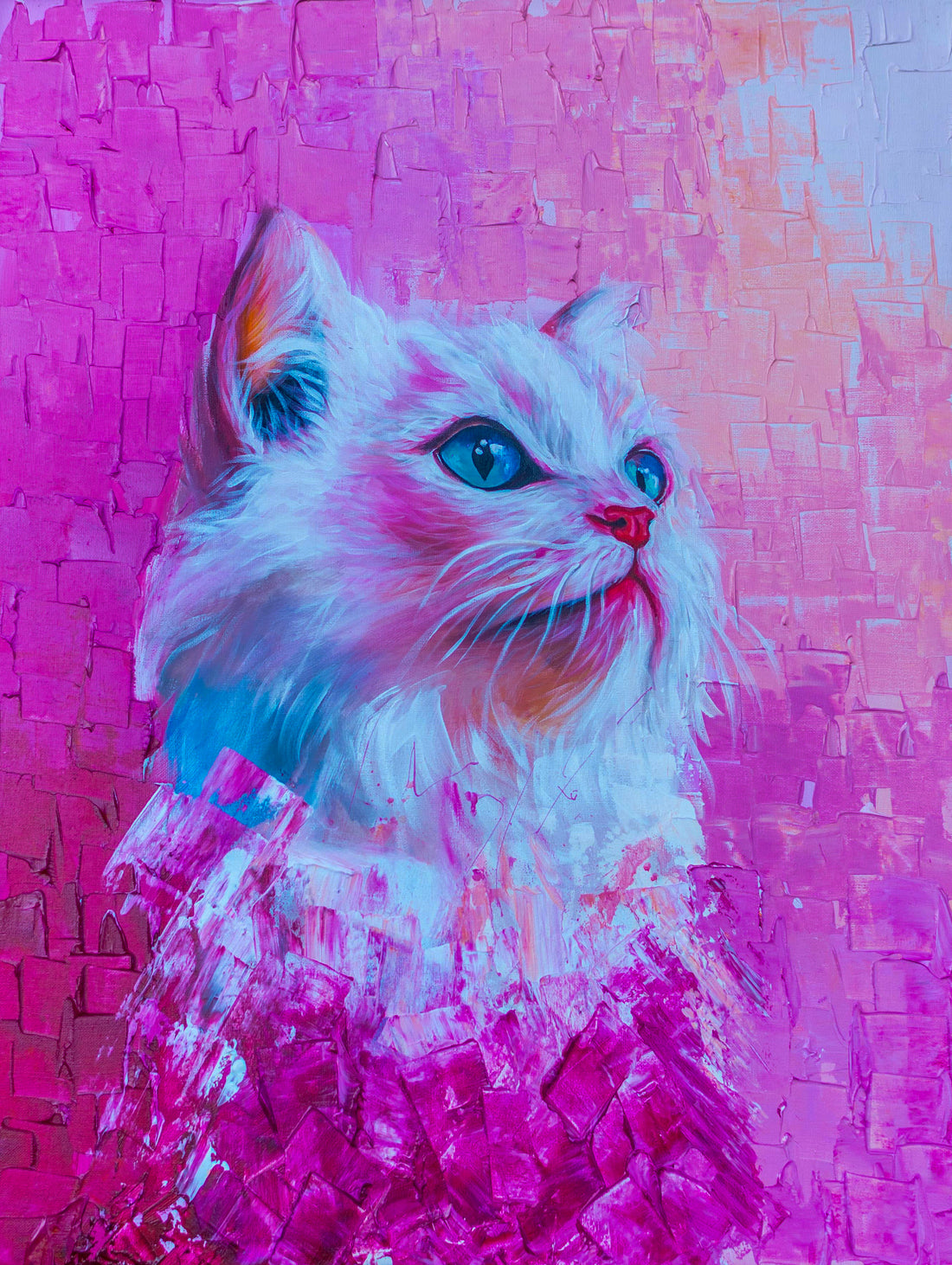 The Pinkest Kitty In Town