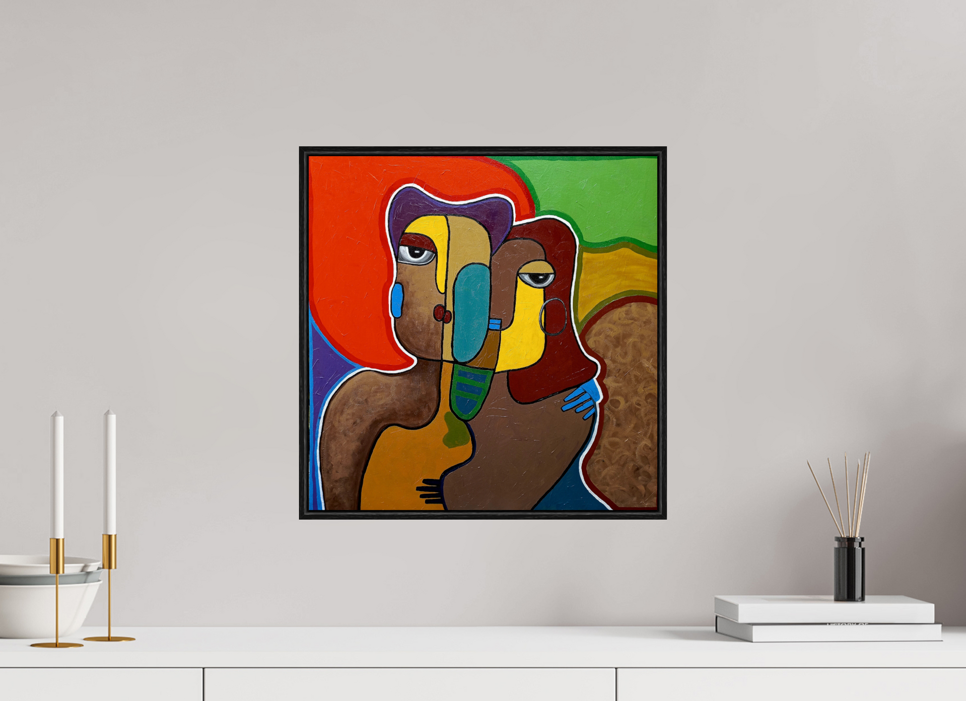 40 x 40,6 cm, Fine Art Print On Alu-Dibond The World Around Us - Fine Art Print On Alu-Dibond