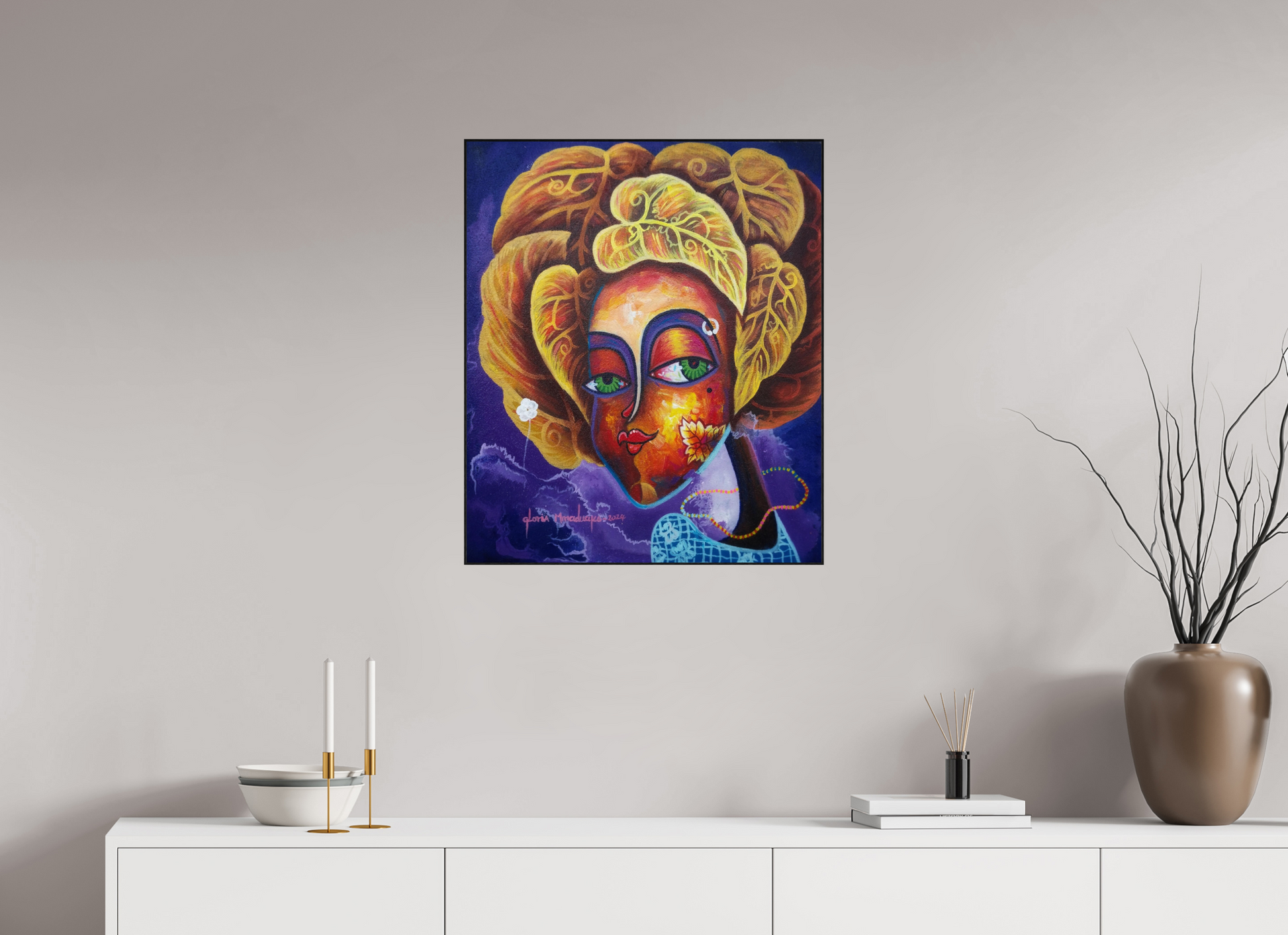 60 x 71,1 cm, Fine Art Print On Alu-Dibond Framed With Artbox Black Journey Of Imperfection III - Fine Art Print On Alu-Dibond