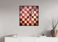70 x 73,6 cm, Fine Art Print On Alu-Dibond Brown Aduni Is Trapped - Fine Art Print On Alu-Dibond