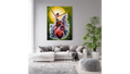 Vital Harmony : African Oil Painting by Gilles Samen