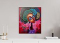 40 x 47,9 cm, Fine Art Print On Alu-Dibond Framed With Artbox Black Journey Of Imperfection I - Fine Art Print On Alu-Dibond