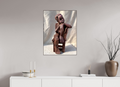 60 x 80 cm, Fine Art Print On Alu-Dibond Framed With Artbox Brown Dreamer - Fine Art Print On Alu-Dibond