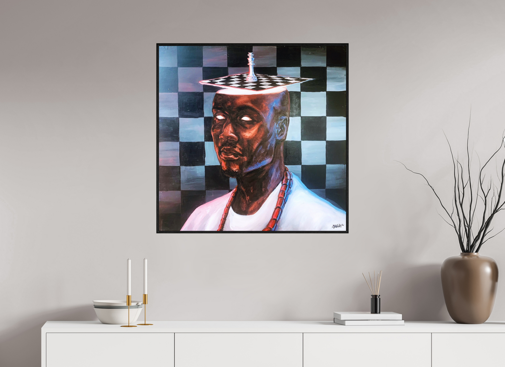 81,1 x 80 cm, Fine Art Print On Alu-Dibond Brilliance - Fine Art Print On Alu-Dibond