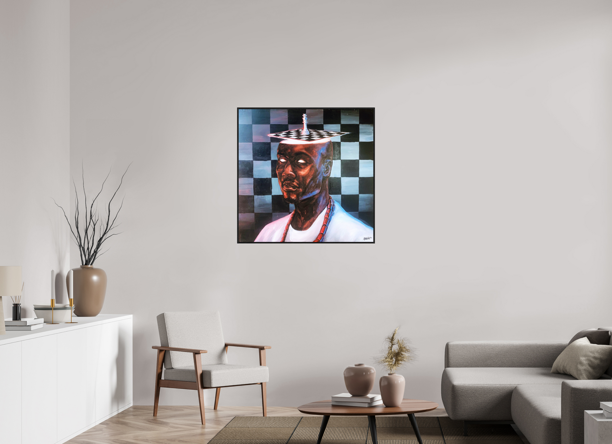 91,3 x 90 cm, Fine Art Print On Alu-Dibond Brilliance - Fine Art Print On Alu-Dibond