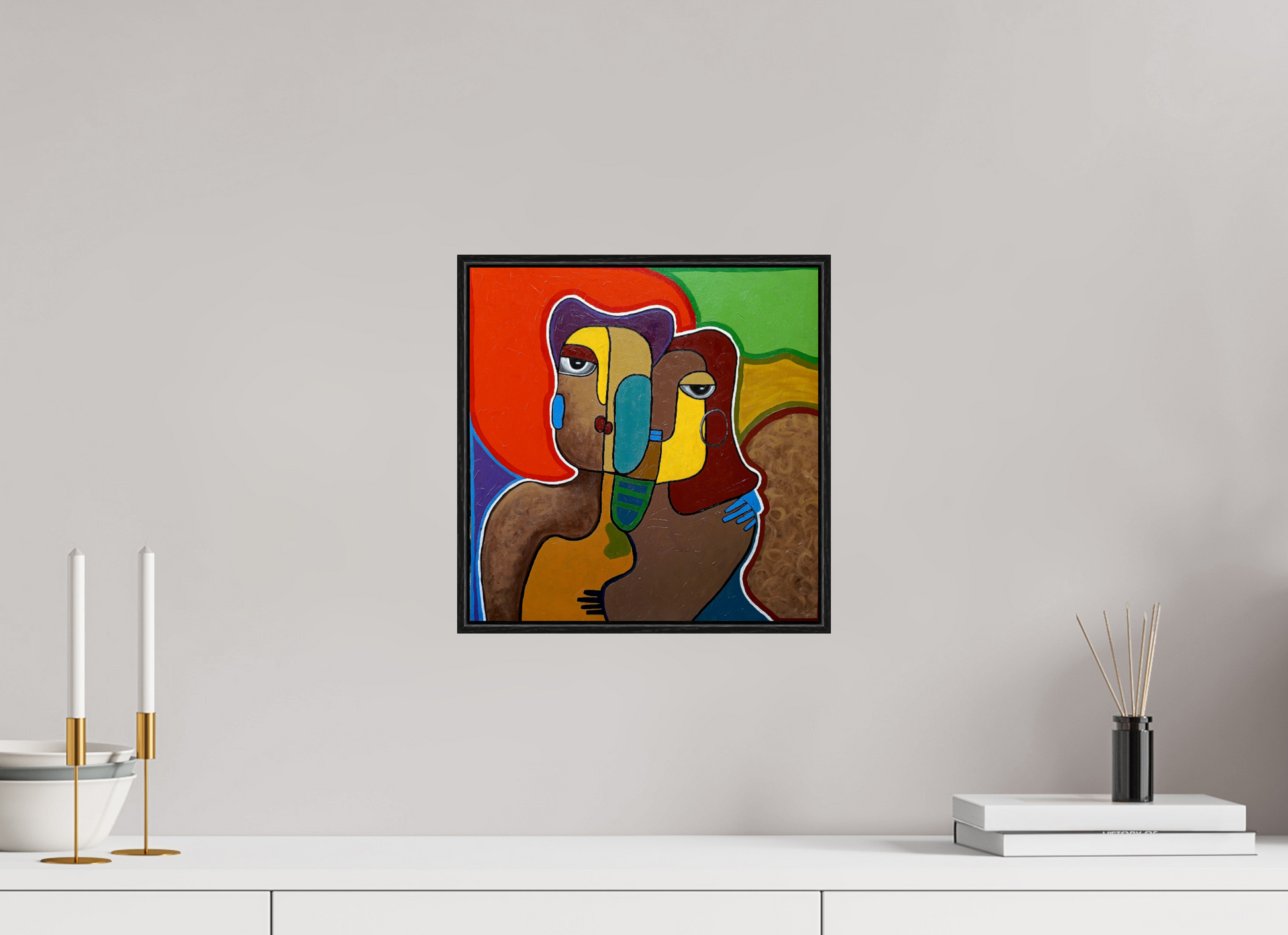 30 x 30,4 cm, Fine Art Print On Alu-Dibond The World Around Us - Fine Art Print On Alu-Dibond