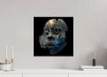 40 x 40 cm, Fine Art Print On Alu-Dibond Framed With Artbox Black Scars Of Identity - Fine Art Print On Alu-Dibond