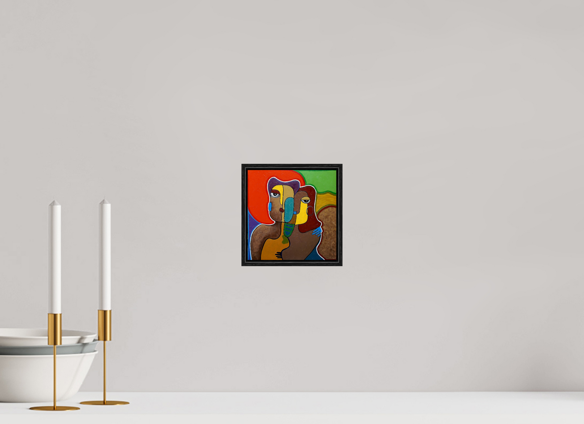 15 x 15,2 cm, Fine Art Print On Alu-Dibond The World Around Us - Fine Art Print On Alu-Dibond
