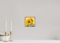 15,7 x 15 cm, Fine Art Print On Alu-Dibond Framed With Artbox Brown The Union Of Contraries - Fine Art Print On Alu-Dibond