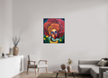 80 x 95,2 cm, Fine Art Print On Alu-Dibond Framed With Artbox Black Journey Of Imperfection V - Fine Art Print On Alu-Dibond