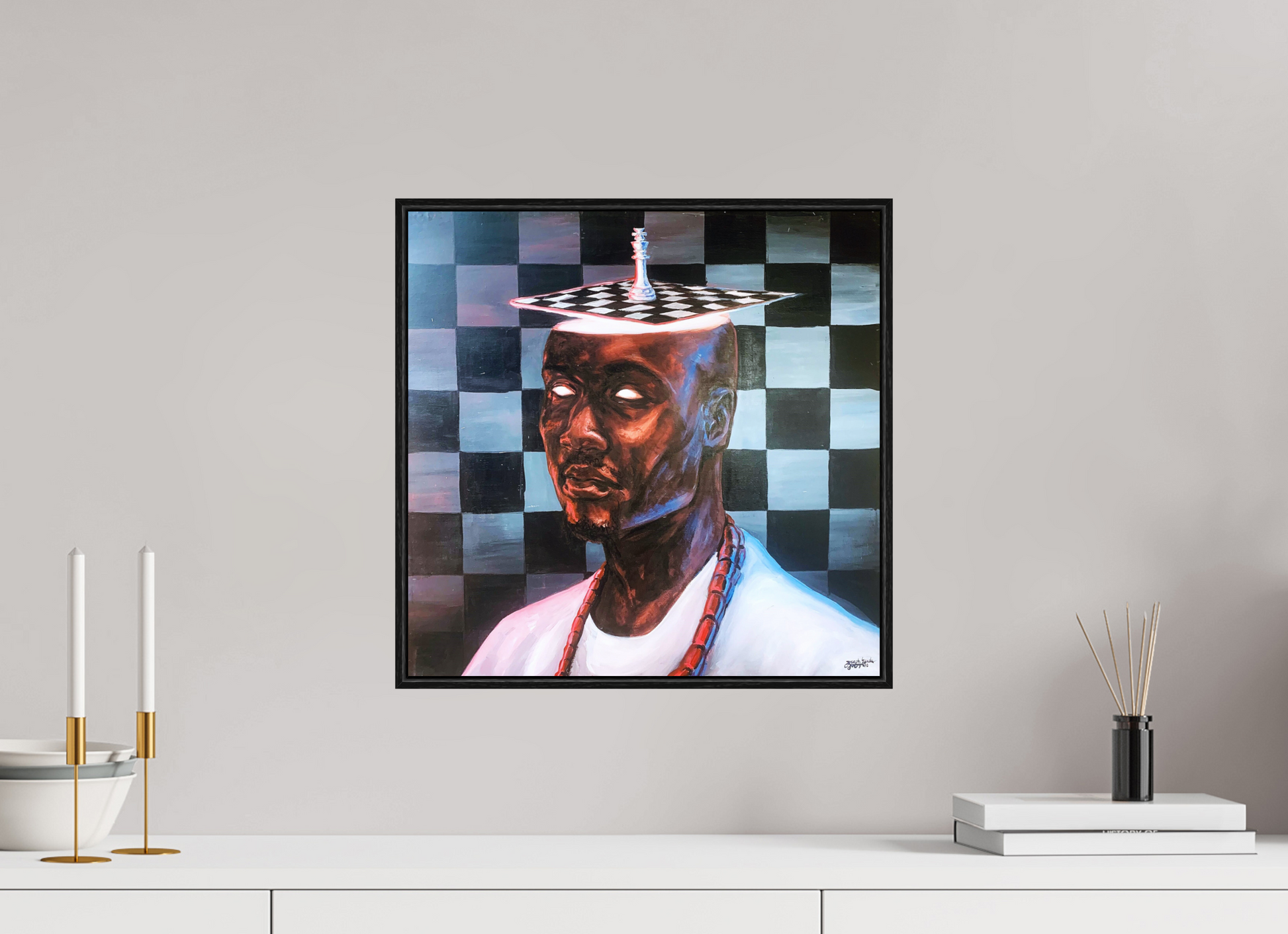 40,6 x 40 cm, Fine Art Print On Alu-Dibond Brilliance - Fine Art Print On Alu-Dibond
