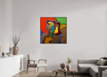 100 x 101,4 cm, Fine Art Print On Alu-Dibond The World Around Us - Fine Art Print On Alu-Dibond