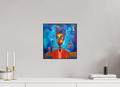 30 x 31,4 cm, Fine Art Print On Alu-Dibond Framed With Artbox Black The King - Fine Art Print On Alu-Dibond
