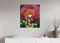70 x 83,3 cm, Fine Art Print On Alu-Dibond Framed With Artbox Black Journey Of Imperfection V - Fine Art Print On Alu-Dibond