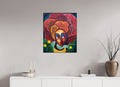 60 x 71,4 cm, Fine Art Print On Alu-Dibond Framed With Artbox Black Journey Of Imperfection V - Fine Art Print On Alu-Dibond