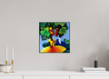 30 x 30 cm, Fine Art Print On Alu-Dibond Framed With Artbox Black Harmony I - Fine Art Print On Alu-Dibond