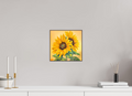 26,2 x 25 cm, Fine Art Print On Alu-Dibond Framed With Artbox Brown The Union Of Contraries - Fine Art Print On Alu-Dibond