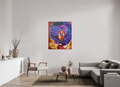 100 x 119,5 cm, Fine Art Print On Alu-Dibond Framed With Artbox Black Journey Of Imperfection IV - Fine Art Print On Alu-Dibond