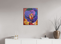 50 x 59,7 cm, Fine Art Print On Alu-Dibond Framed With Artbox Black Journey Of Imperfection IV - Fine Art Print On Alu-Dibond