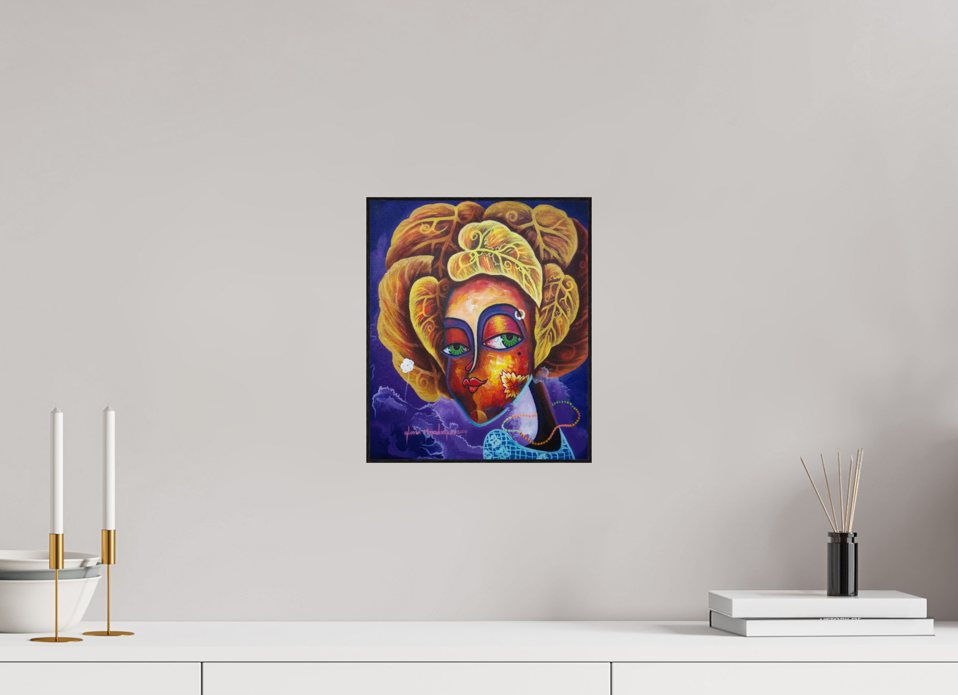25 x 29,6 cm, Fine Art Print On Alu-Dibond Framed With Artbox Black Journey Of Imperfection III - Fine Art Print On Alu-Dibond