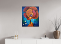 60 x 71,4 cm, Fine Art Print On Alu-Dibond Framed With Artbox Black Journey Of Imperfection II - Fine Art Print On Alu-Dibond