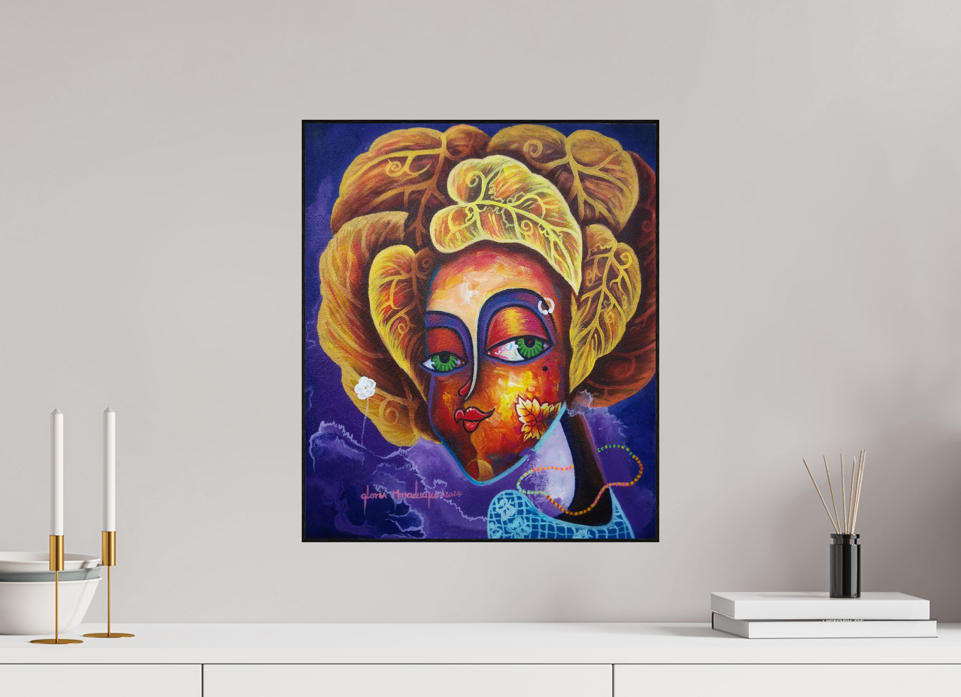 40 x 47,4 cm, Fine Art Print On Alu-Dibond Framed With Artbox Black Journey Of Imperfection III - Fine Art Print On Alu-Dibond