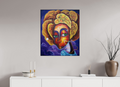 70 x 83 cm, Fine Art Print On Alu-Dibond Framed With Artbox Black Journey Of Imperfection III - Fine Art Print On Alu-Dibond