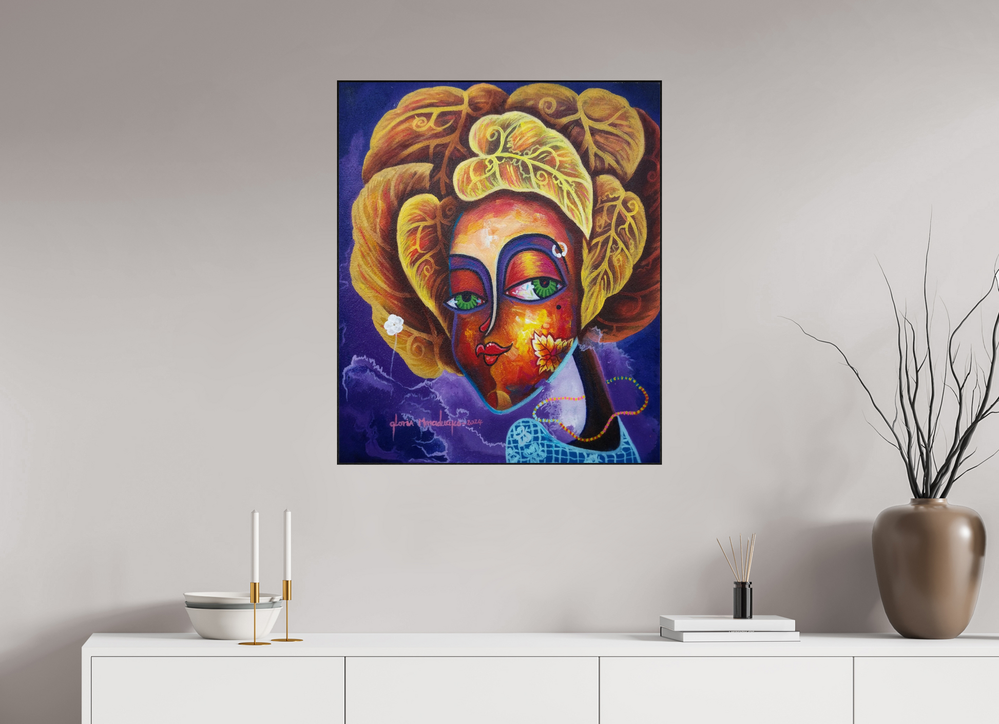70 x 83 cm, Fine Art Print On Alu-Dibond Framed With Artbox Black Journey Of Imperfection III - Fine Art Print On Alu-Dibond