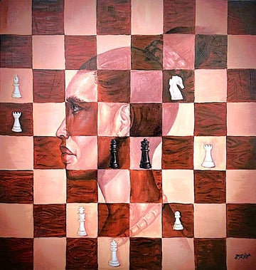 Aduni Is Trapped : Hyperrealistic African Pastel Painting For Sale