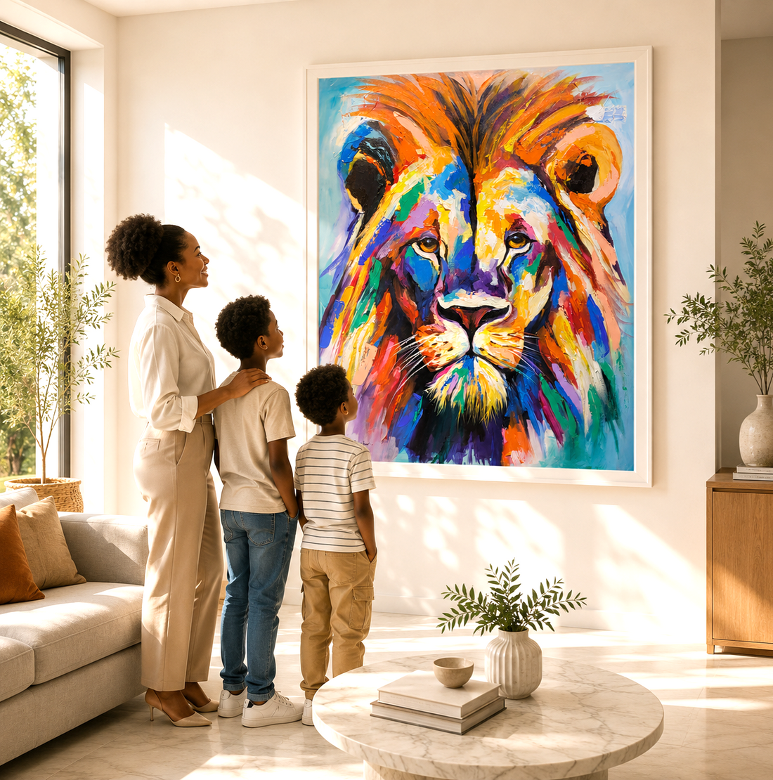 Courage Beyond Color : African Painting For Sale