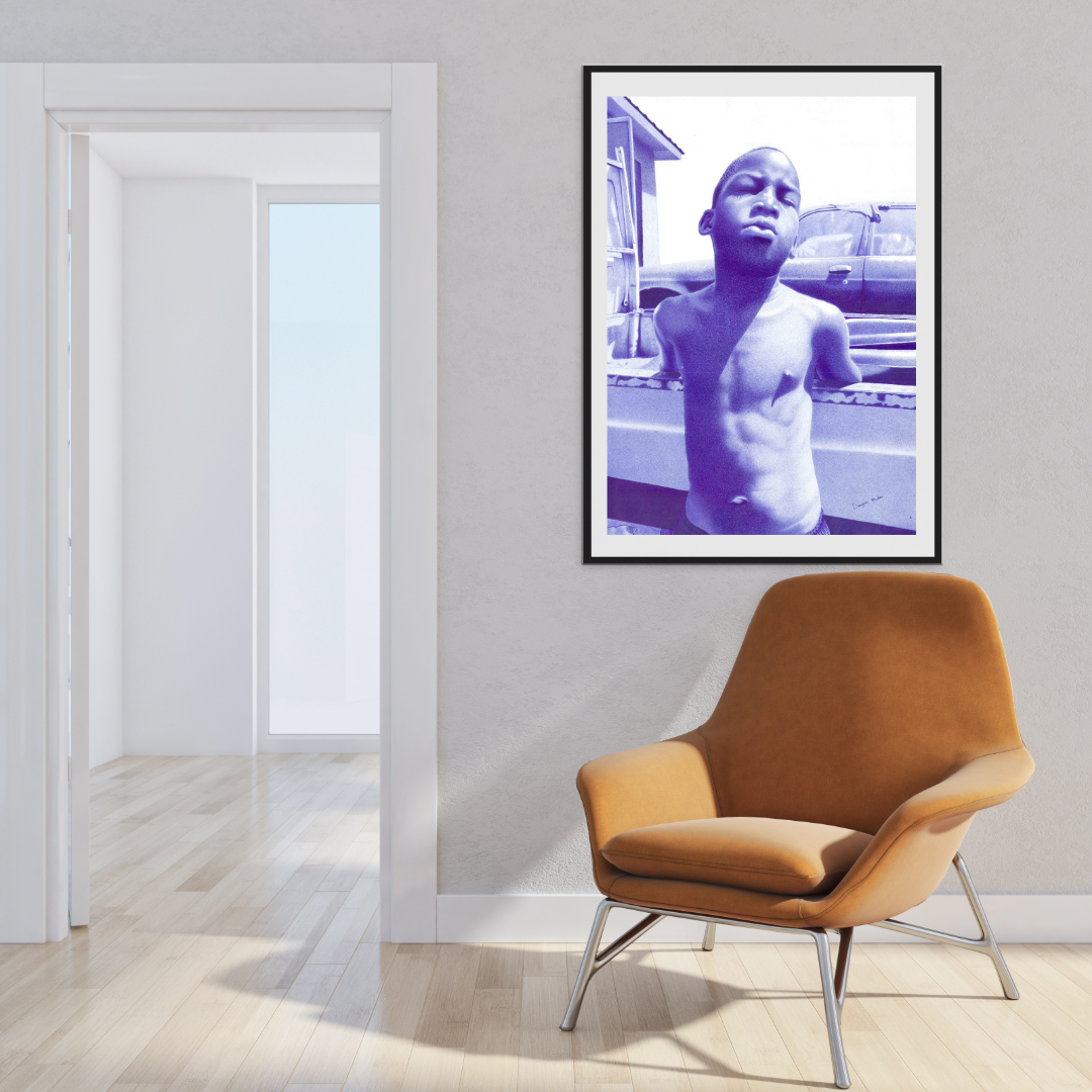 Daylight Dreaming : African Ballpoint Pen Painting For Sale