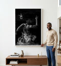 Exodus :  Hyperrealistic Surrealism African Painting For Sale