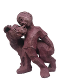 Clay With Pigment Sculpture 