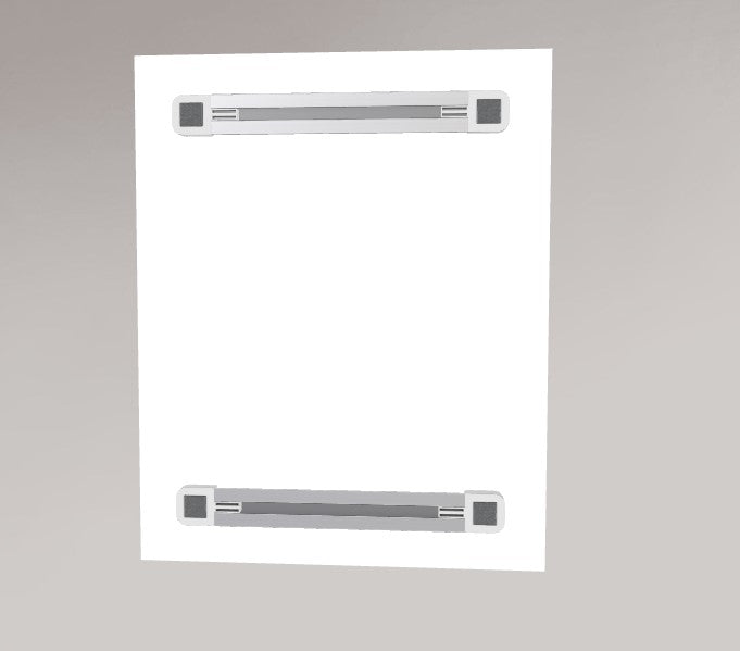 Acryglas Fine Art Print Of Original Oil Painting Moonlight Garden