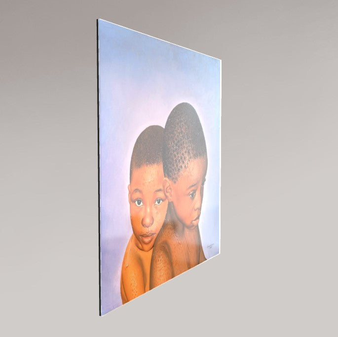 Acryglas Fine Art Print Of Original Oil Painting You're Not Alone