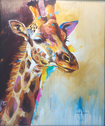 Grace In Every Step : African Painting For Sale