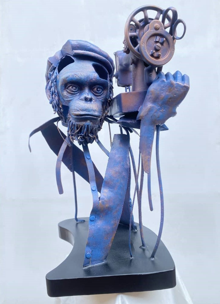 "All Animal Are Equal But..." Metall Sculpture by Nwali Emaka Elijah