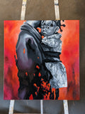 The Mirrors Of Hope : African Oil Painting by Gilles Samen