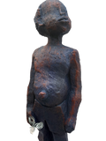 Clay With Pigment Sculpture 