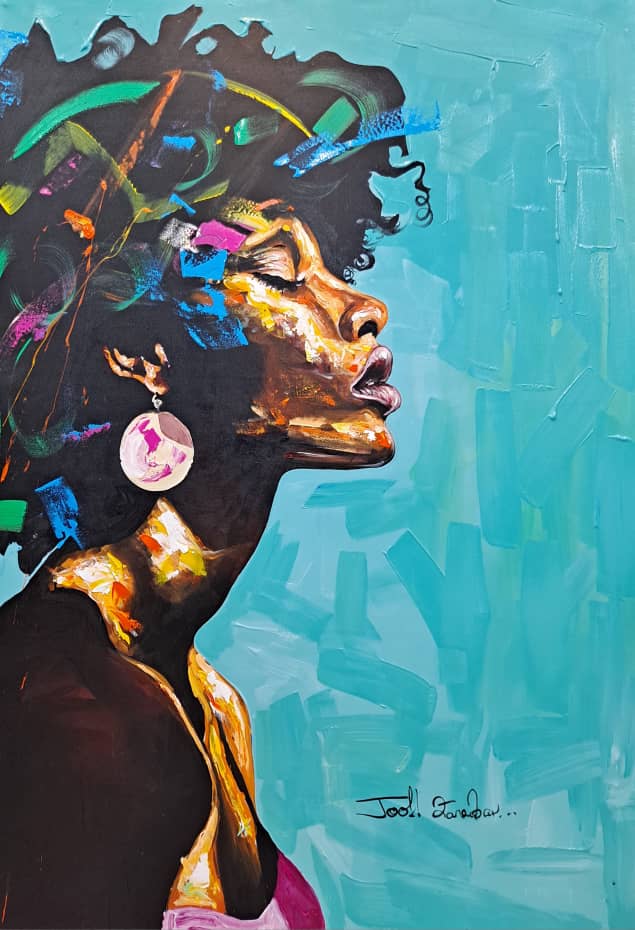 State Of Mind: Acryl Painting By Jonathan Leo Kibiki