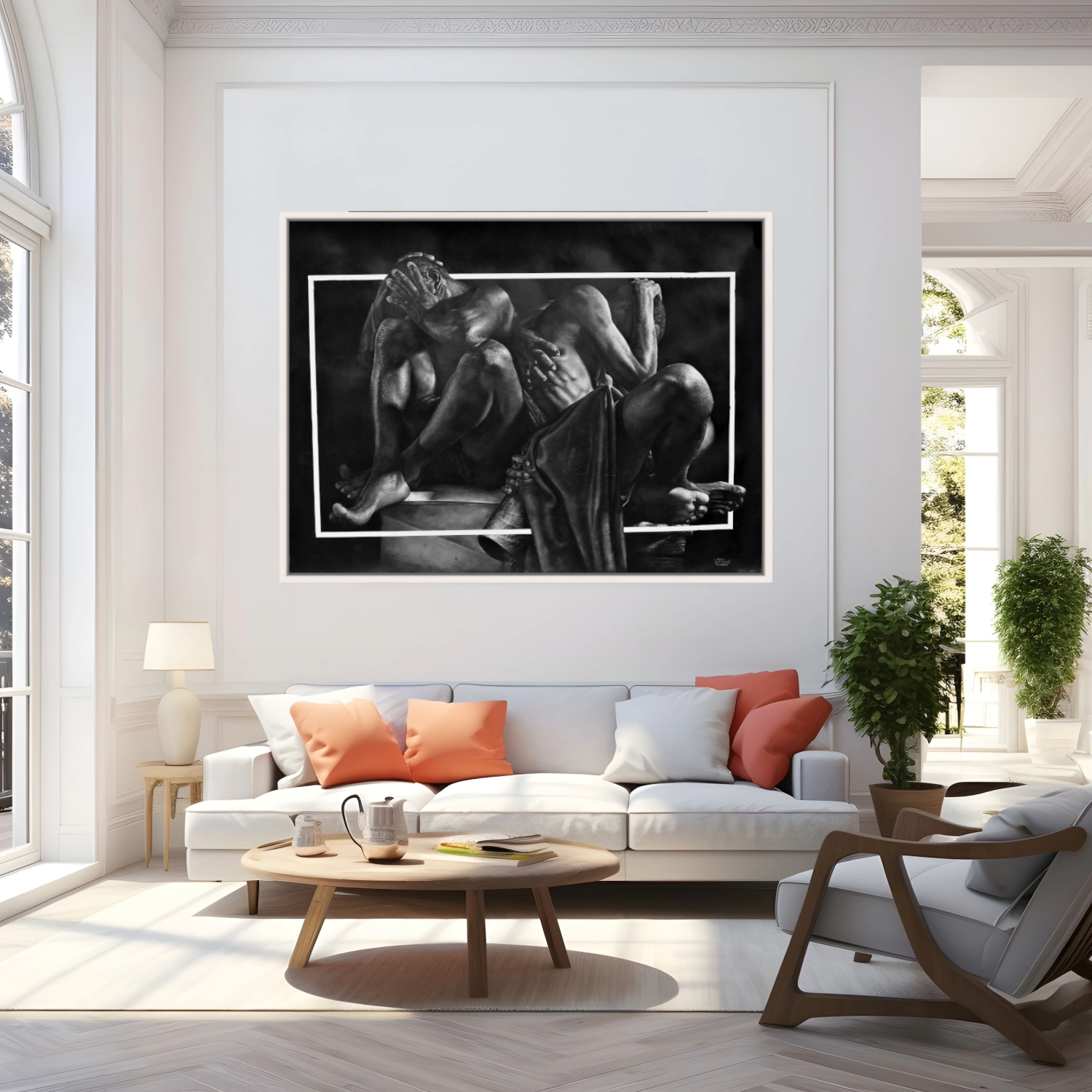 The Life Of A Black Youth : Hyperrealistist African Painting For Sale