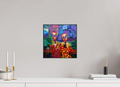 30 x 30 cm, Fine Art Print On Alu-Dibond Framed With Artbox Black Harmony II - Fine Art Print On Alu-Dibond