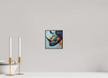 15 x 16 cm, Fine Art Print On Alu-Dibond Framed With Artbox Black Forged By Heart I - Fine Art Print On Alu-Dibond