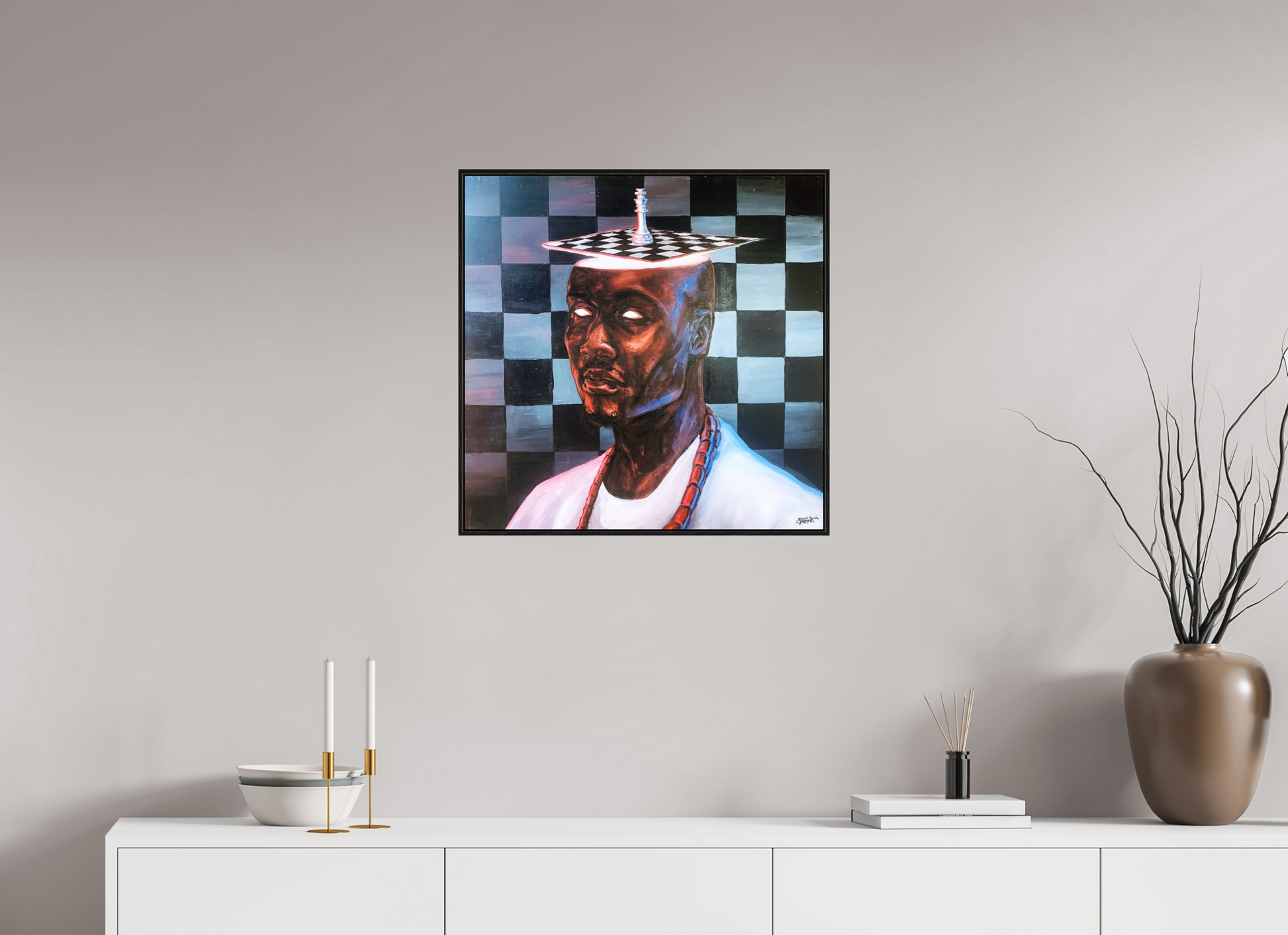 60,9 x 60 cm, Fine Art Print On Alu-Dibond Brilliance - Fine Art Print On Alu-Dibond