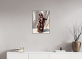 45 x 60 cm, Fine Art Print On Alu-Dibond Framed With Artbox Brown Dreamer - Fine Art Print On Alu-Dibond