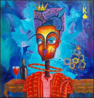 Main image The King - Fine Art Print On Alu-Dibond