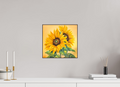 31,5 x 30 cm, Fine Art Print On Alu-Dibond Framed With Artbox Brown The Union Of Contraries - Fine Art Print On Alu-Dibond