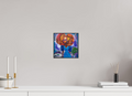20 x 20 cm, Fine Art Print On Alu-Dibond Framed With Artbox Black Back To Reading Culture I - Fine Art Print On Alu-Dibond