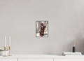 15 x 20 cm, Fine Art Print On Alu-Dibond Framed With Artbox Brown Dreamer - Fine Art Print On Alu-Dibond