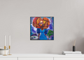 30 x 30 cm, Fine Art Print On Alu-Dibond Framed With Artbox Black Back To Reading Culture I - Fine Art Print On Alu-Dibond